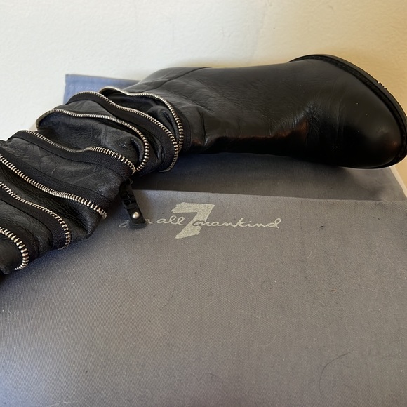 7 For all mankind, slouchy zipper boots - Picture 6 of 7
